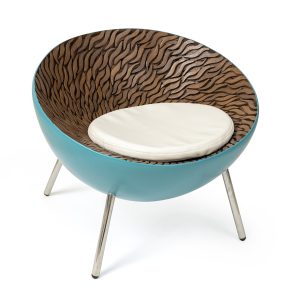 Bowl: Cradle – Light Blue Embodies A Quiet Calm, Offering Solace to A Restless Soul (chair)